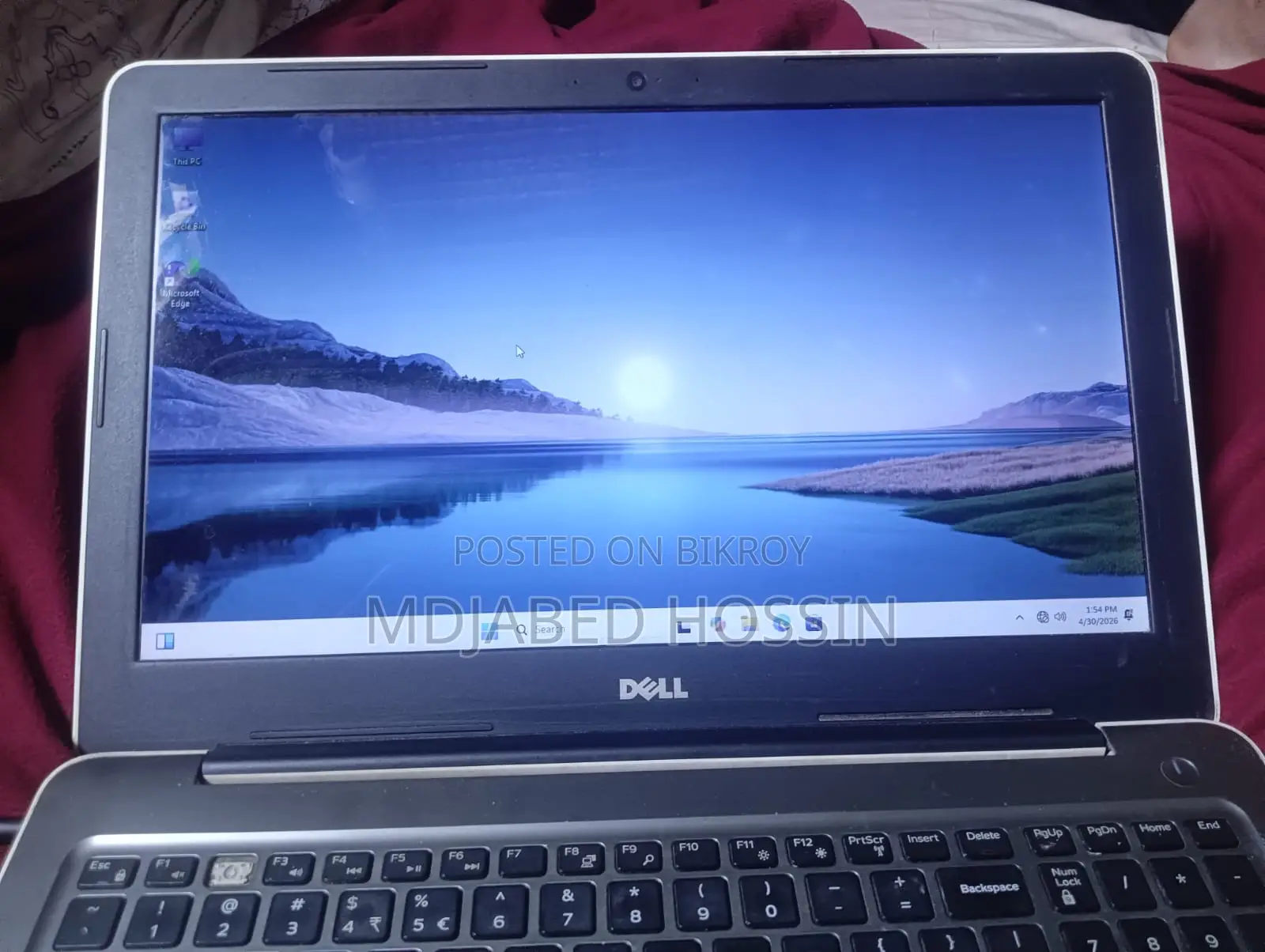 Laptop Dell Inspiron 15 5576 12GB Intel Core I3 SSD 256GB