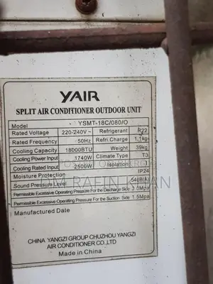 1.5 Ton Yair Inverter Ac