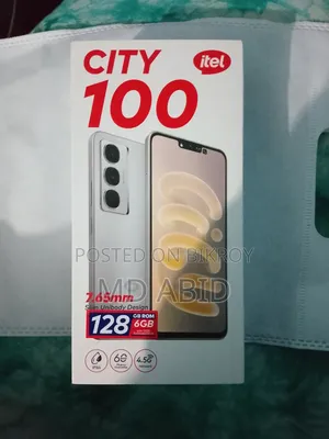 New Itel City 100 128 GB White