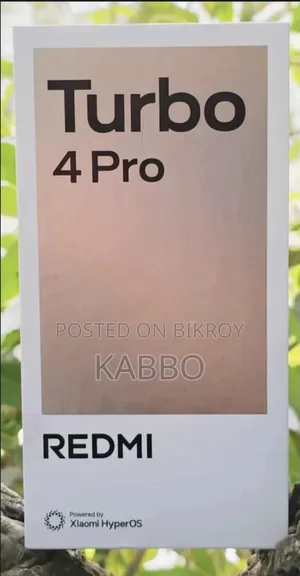 New Xiaomi Redmi Turbo 4 Pro 256 GB Black