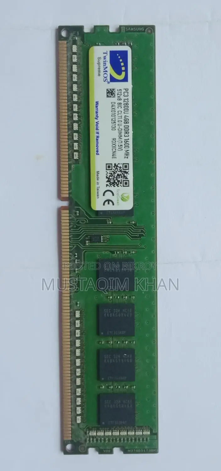 TwinMOS DDR3 4GB 1333MHz Desktop RAM