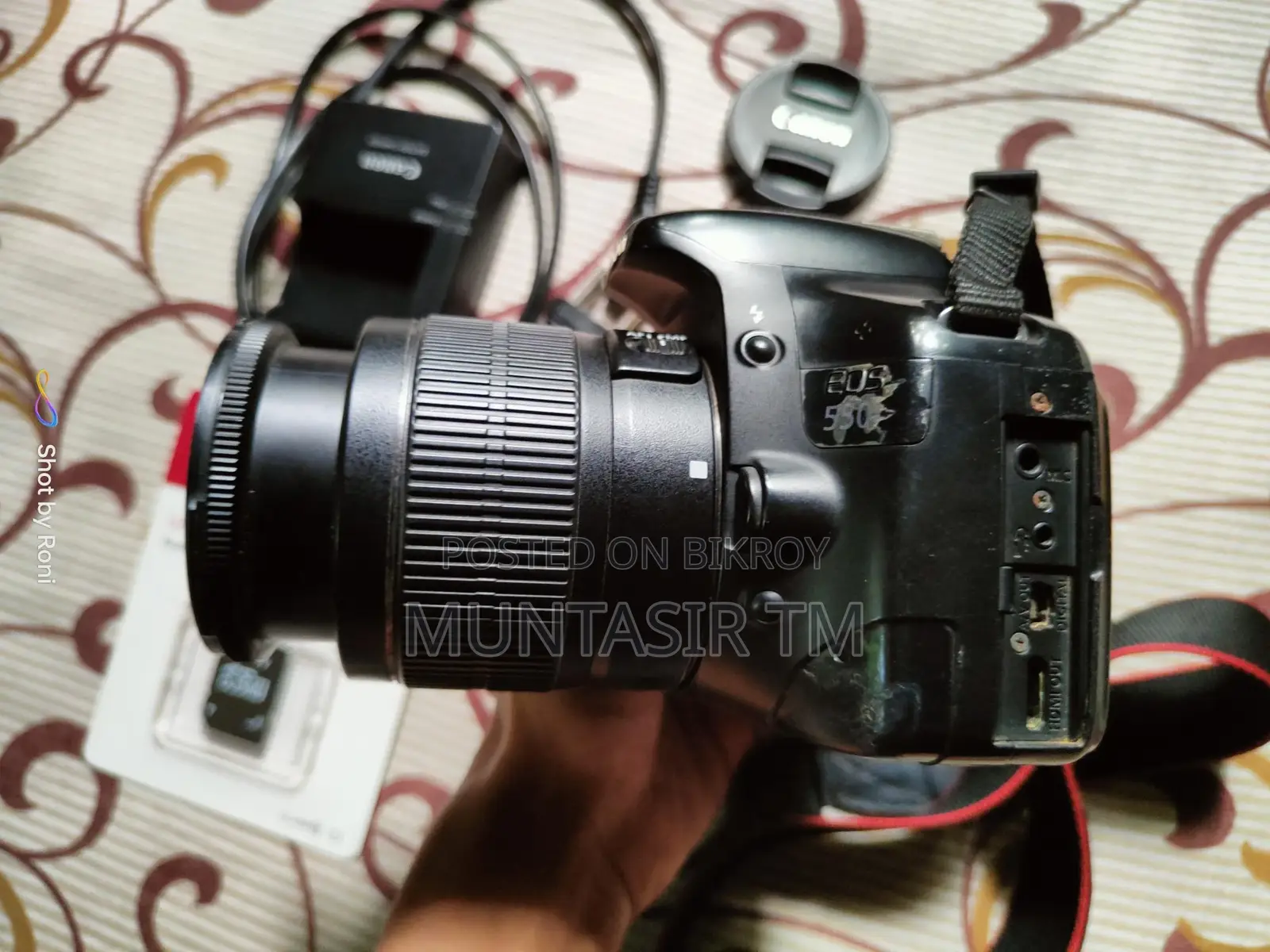 Eos 550d + 18-55 Kit Lens