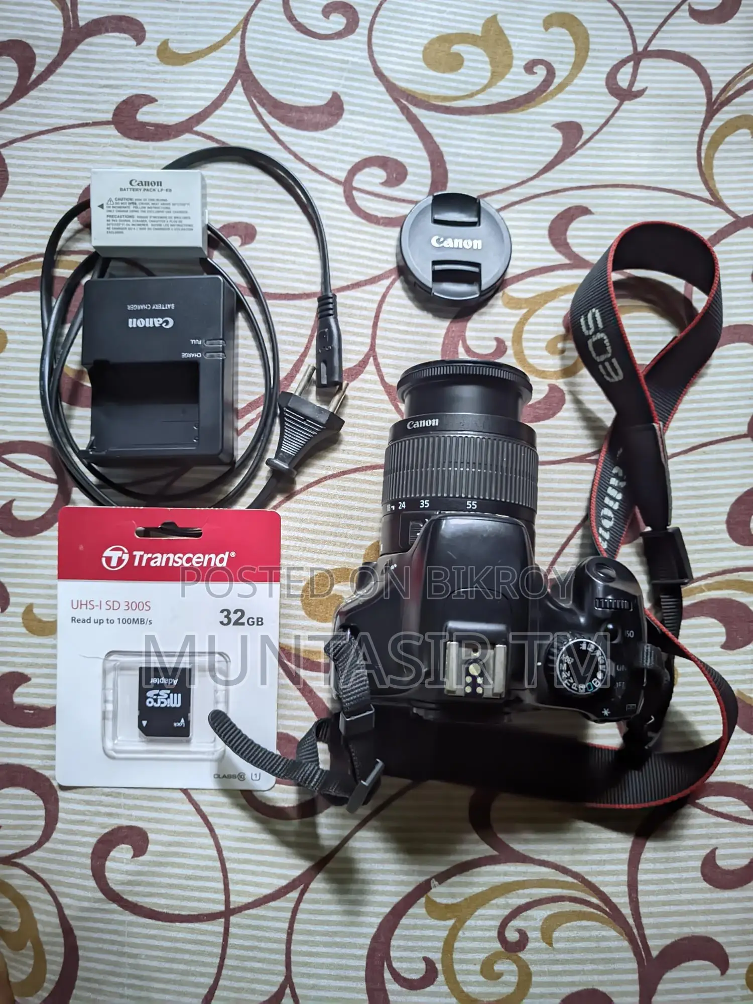 Eos 550d + 18-55 Kit Lens