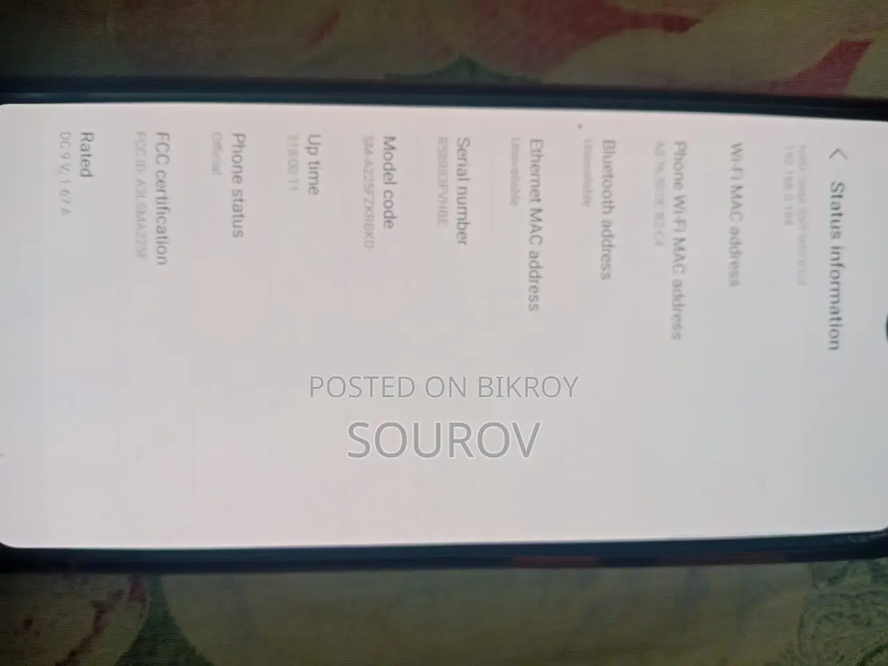 Samsung Galaxy A22 128 GB Black