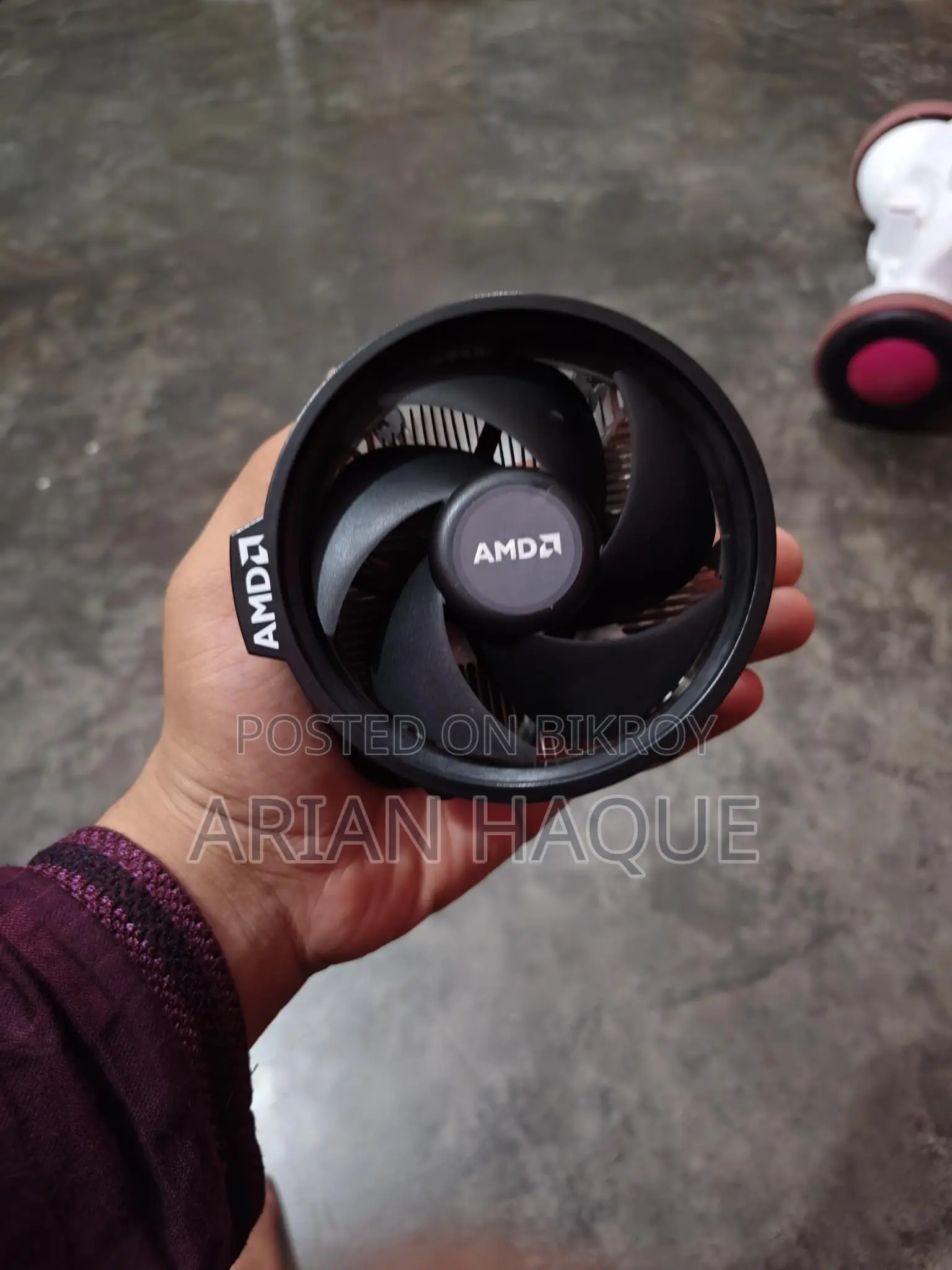 AMD Big Heat Cooling Fan