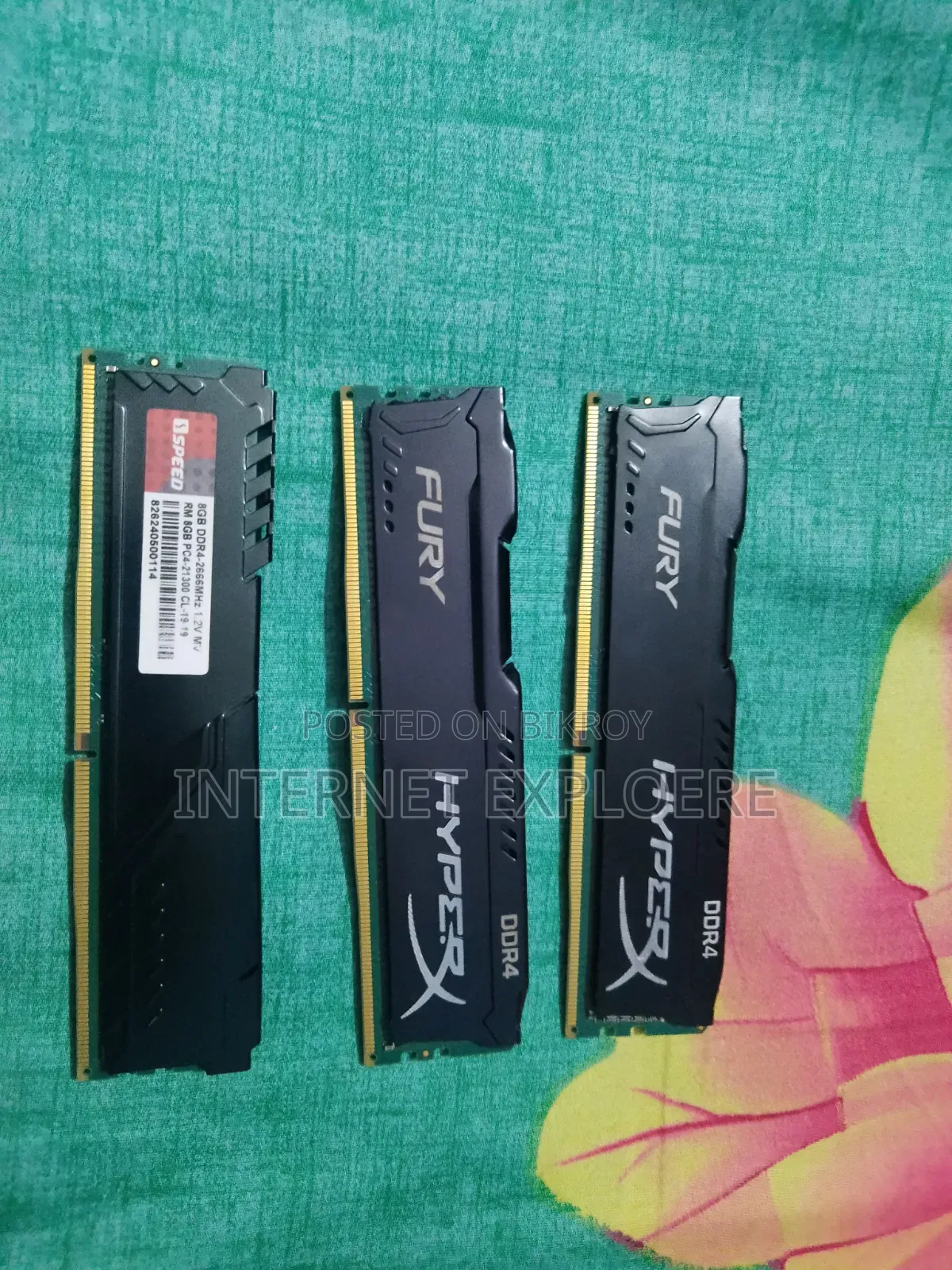 16 Gb Ddr4 2666 MHZ Ram 3 Piece