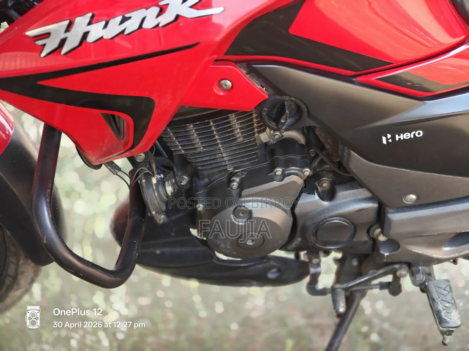 Hero Hunk 150 2022 Red