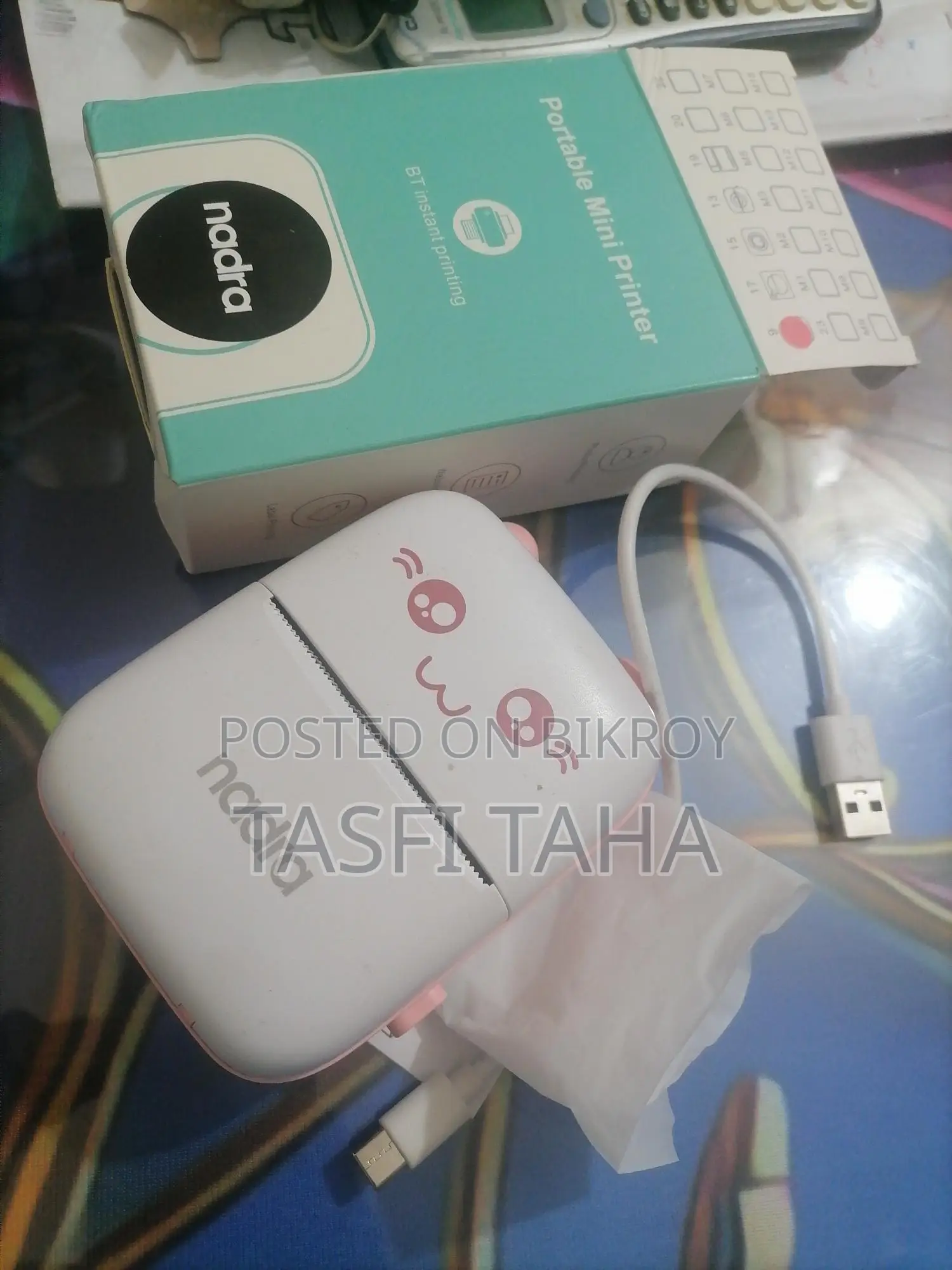 পোর্টেবল মিনি প্রিন্টার