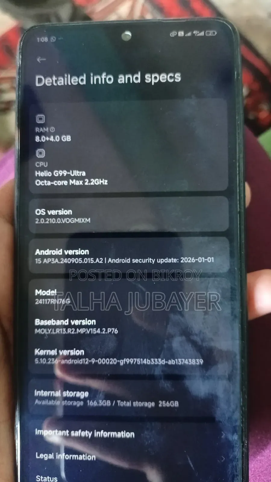 Xiaomi Redmi Note 14 5G 256 GB Black