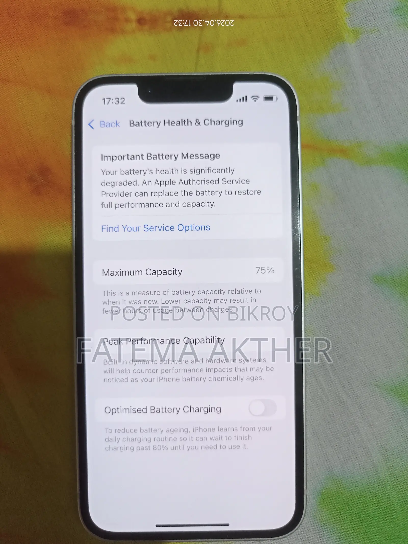 Apple iPhone 13 Mini 128 GB White