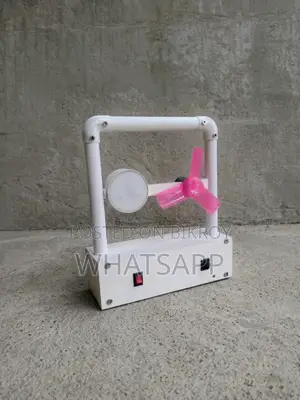 Handmade Rechargeable Fan And Light