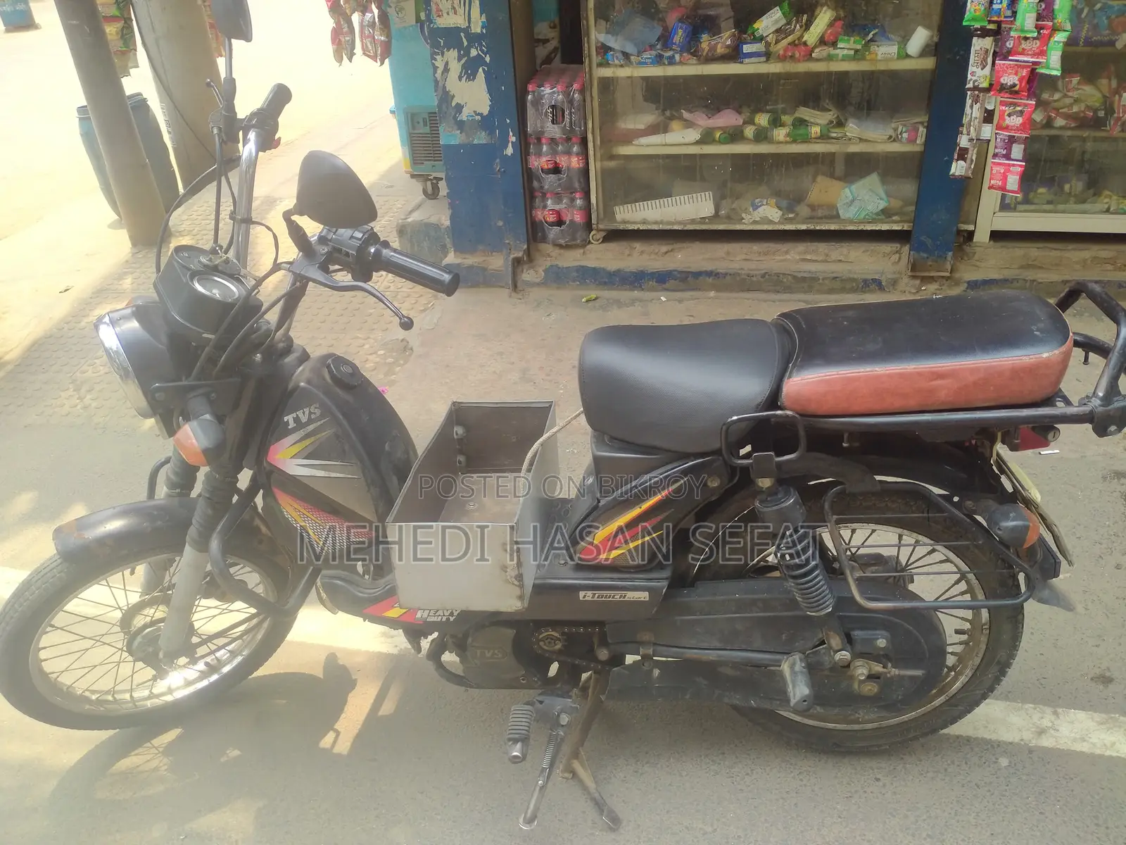 TVS XL 100 2021 Black