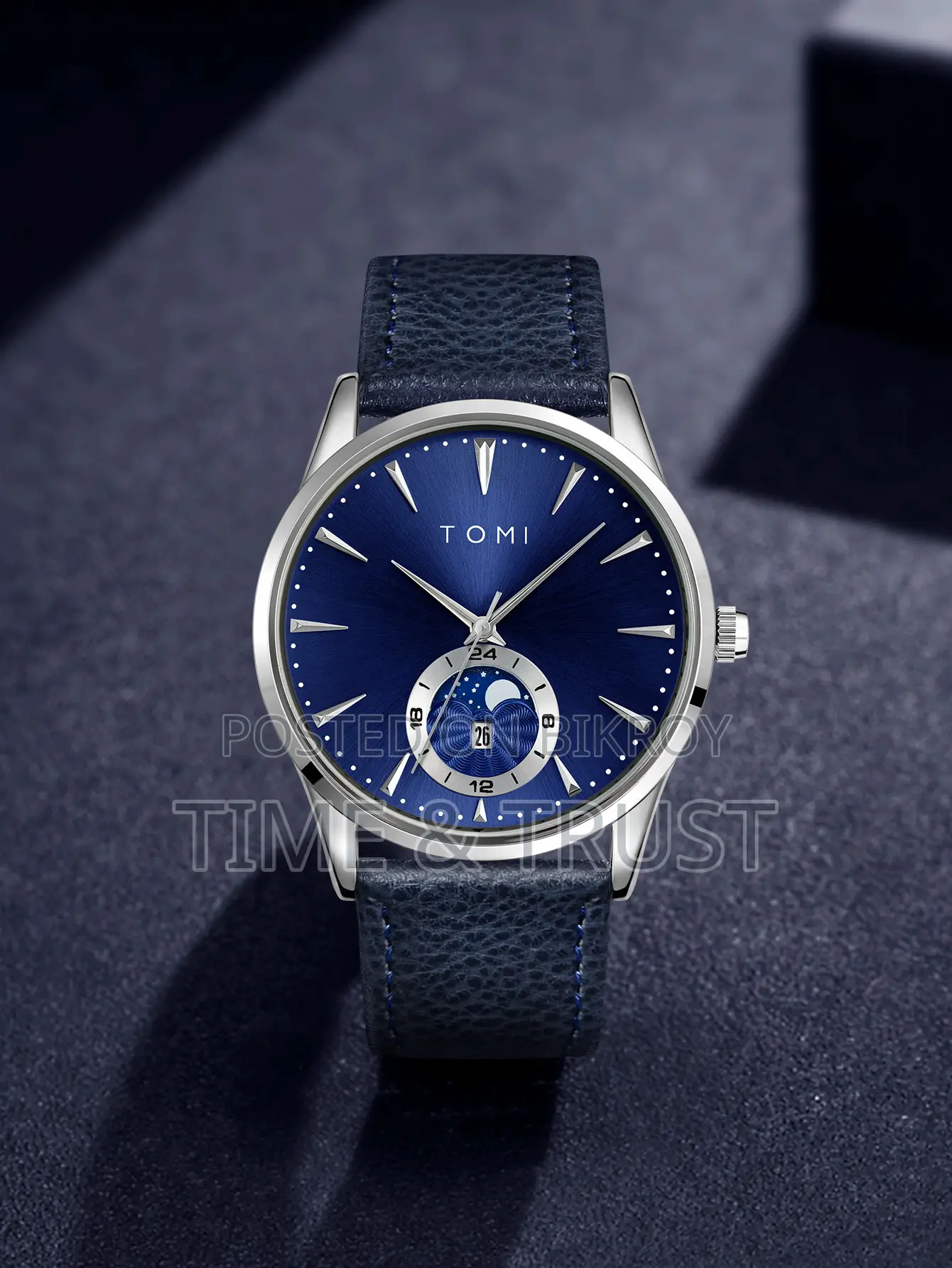 Tomi Moonphase Quartz Premium Magnetic