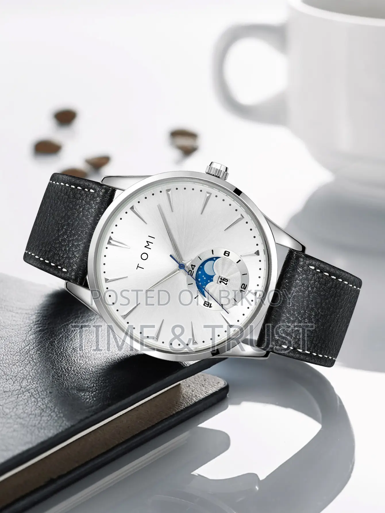 Tomi Moonphase Quartz Premium Magnetic