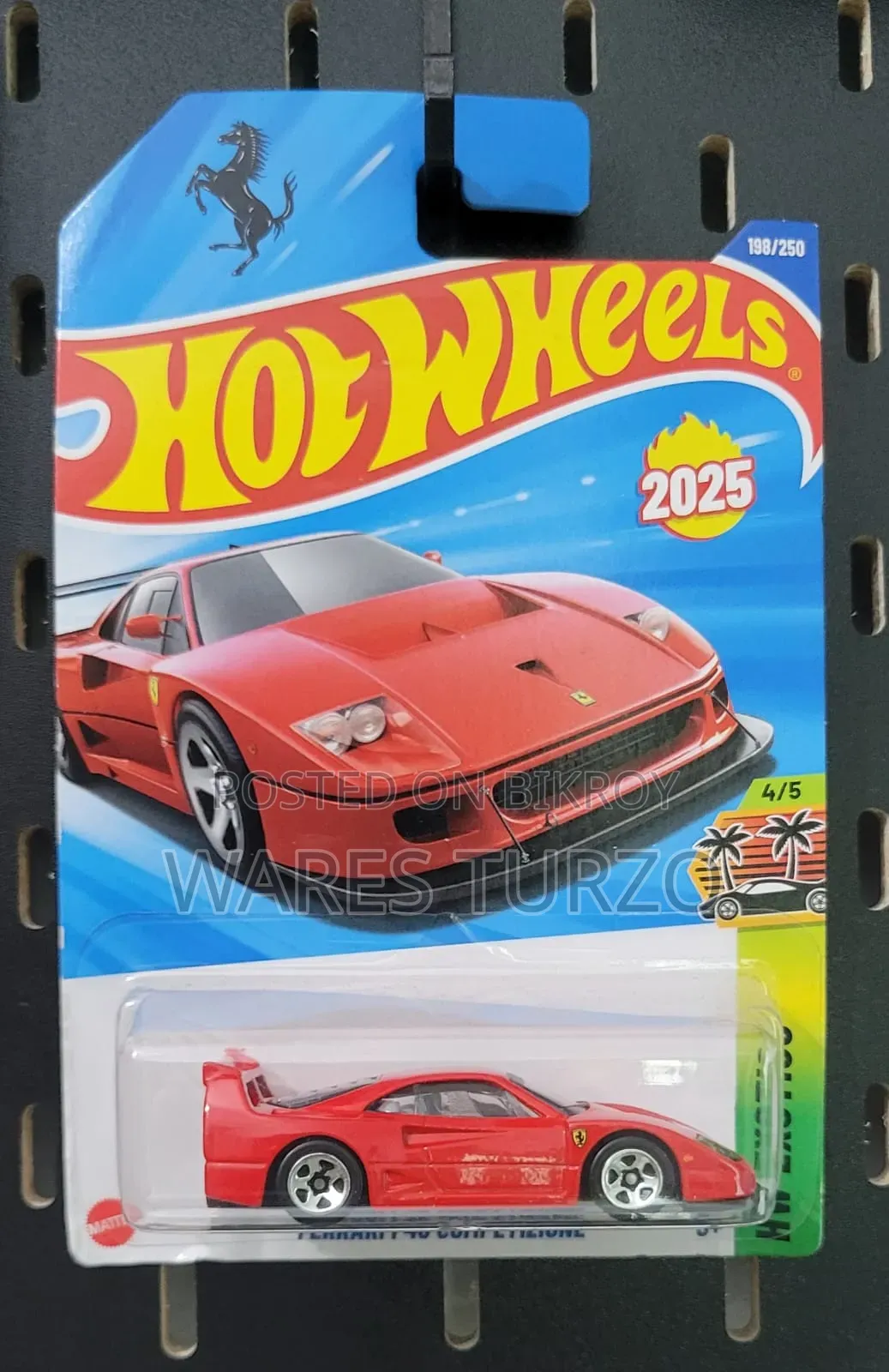 New Hot Wheels Ferrari F40 Competizion Mainline 2025