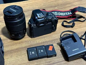 Canon 250d With 18-135mm Usm Lens