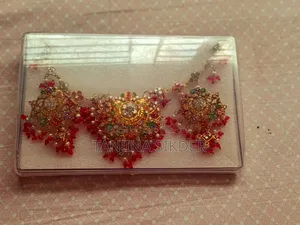 Gold Plate Necklace Set