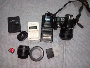 Nikon D5100 with 2x 50mm Prime Lenses