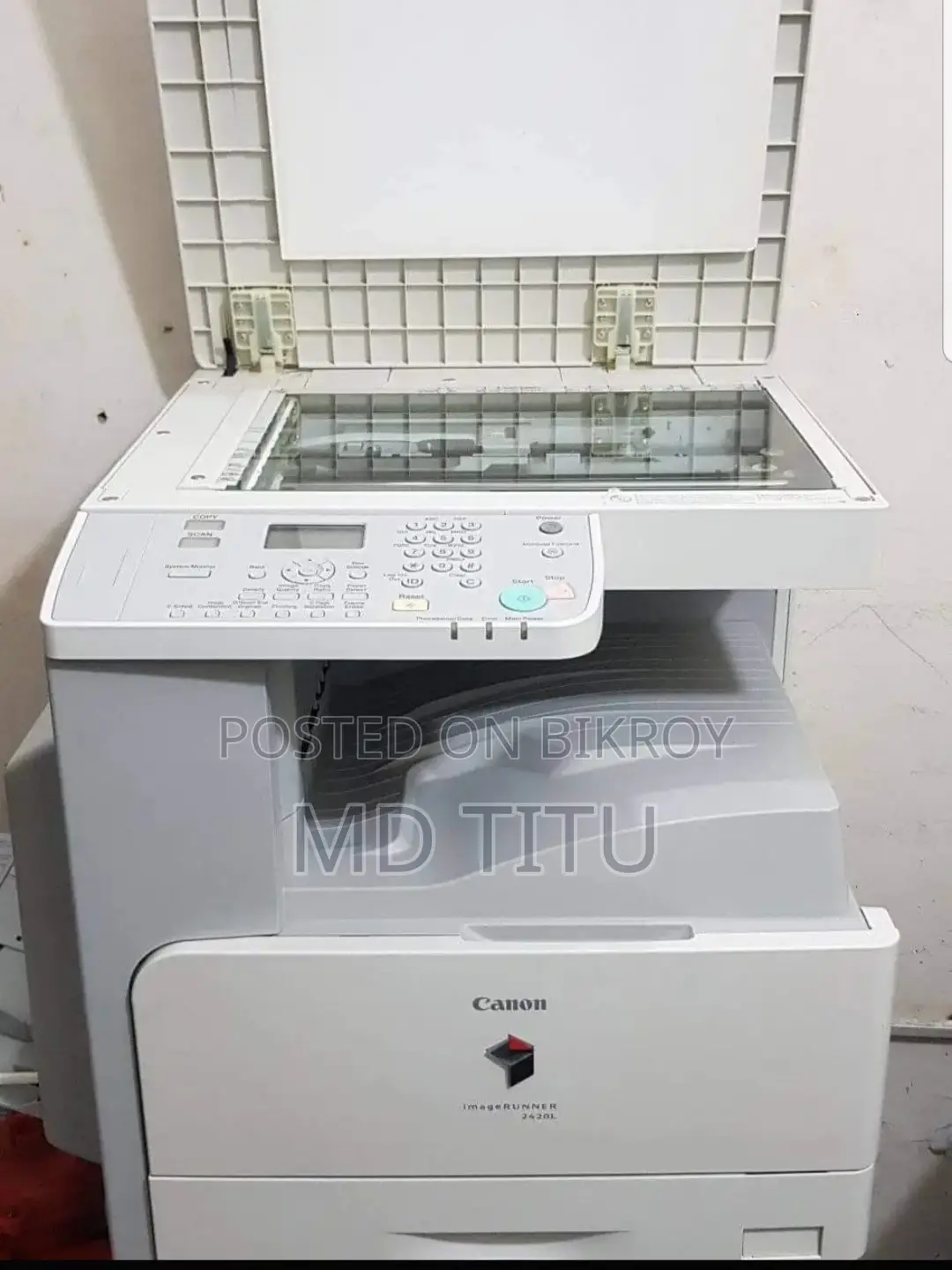 Canon Ir 2420l Digital Photocopy Machine