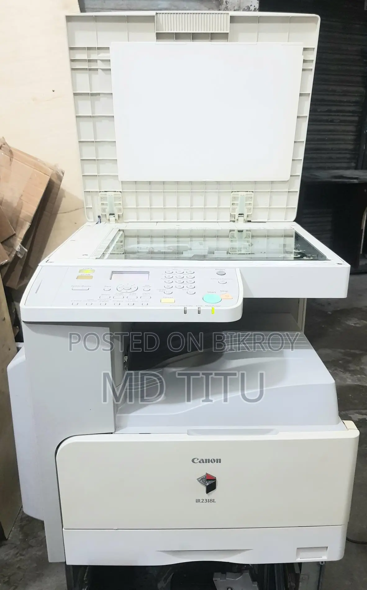 Canon Ir 2420l Digital Photocopy Machine