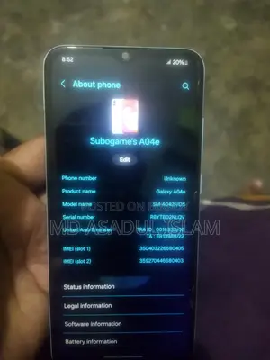Samsung Galaxy A04e ৩/৩২ (Used)