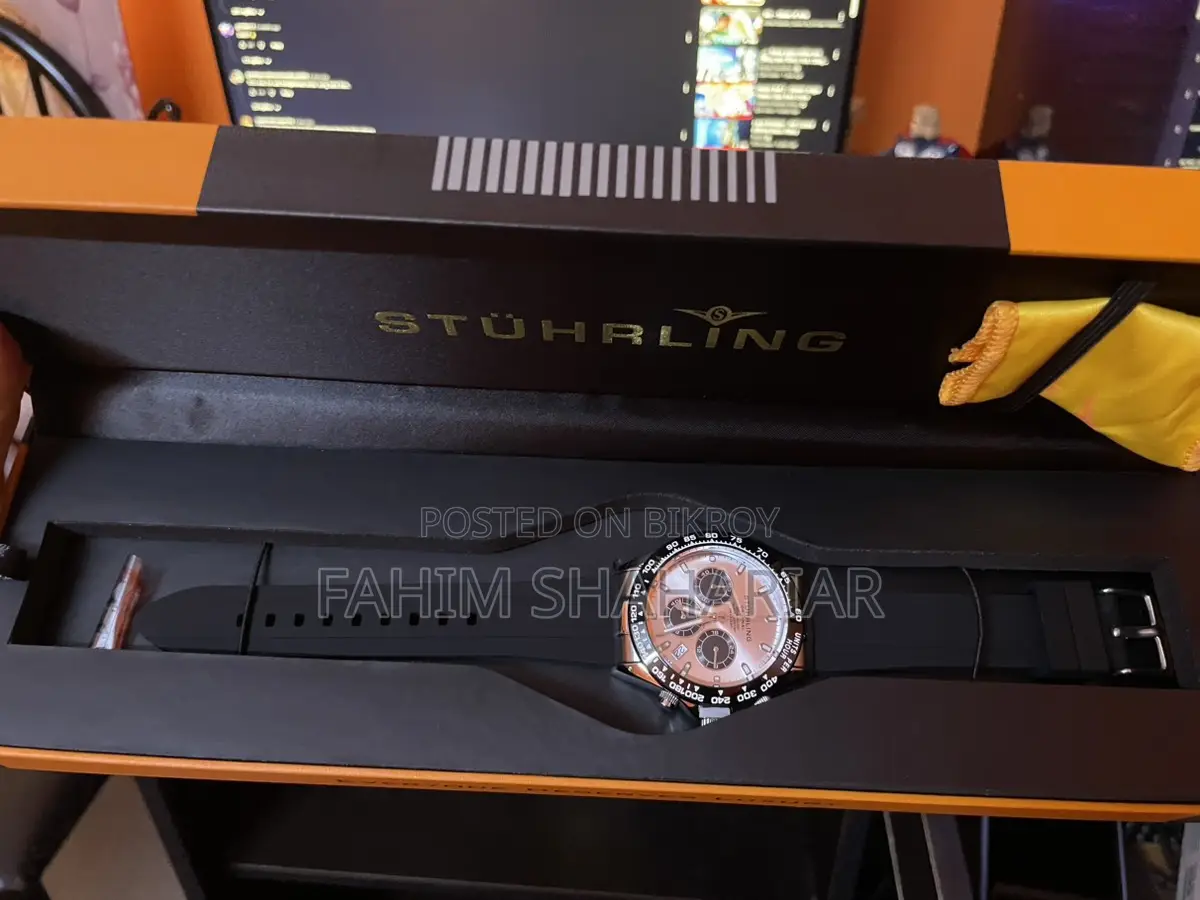 Stührling Aquamaster 4042 Quartz 42mm Chronograph