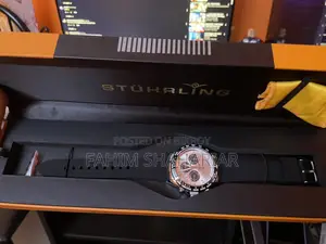 Stührling Aquamaster 4042 Quartz 42mm Chronograph
