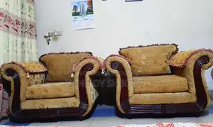 Otobi Luxury Segun Wood 5 Pis Sofa Set