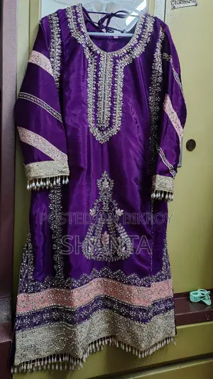 মাত্র ১ দিন পরা চমৎকার ডিজাইনার ঘারারা সেট