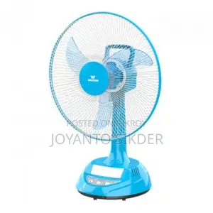Rechargeable 17" Table Fan