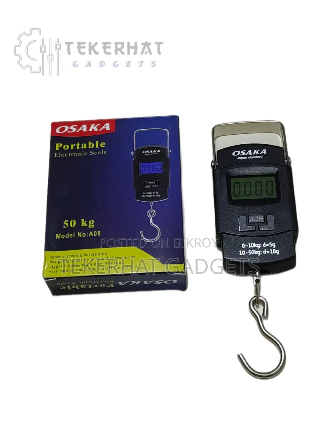 50-Kg Hanger Scale with Premium Build Quality
