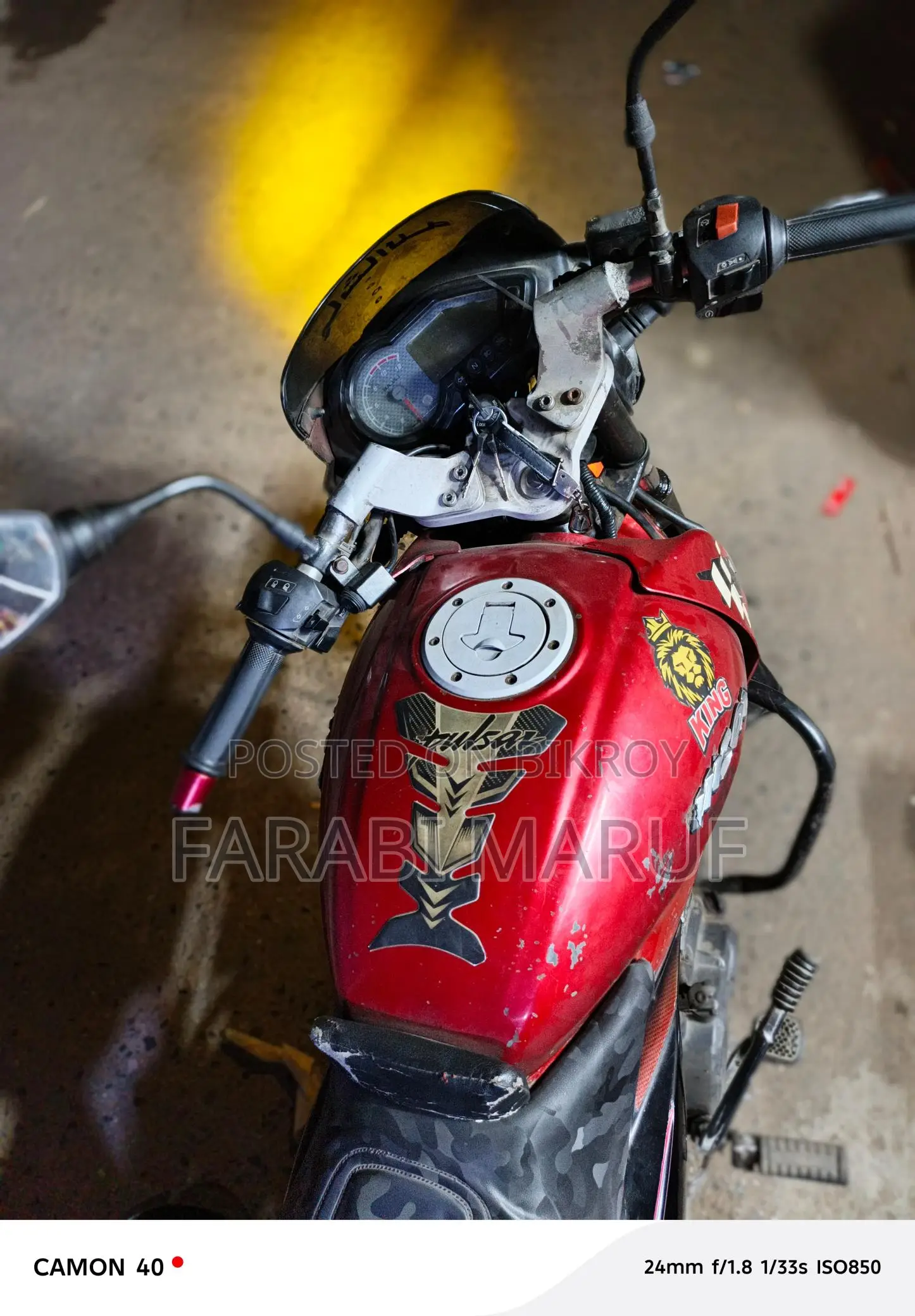 Bajaj Pulsar 150 . 2010