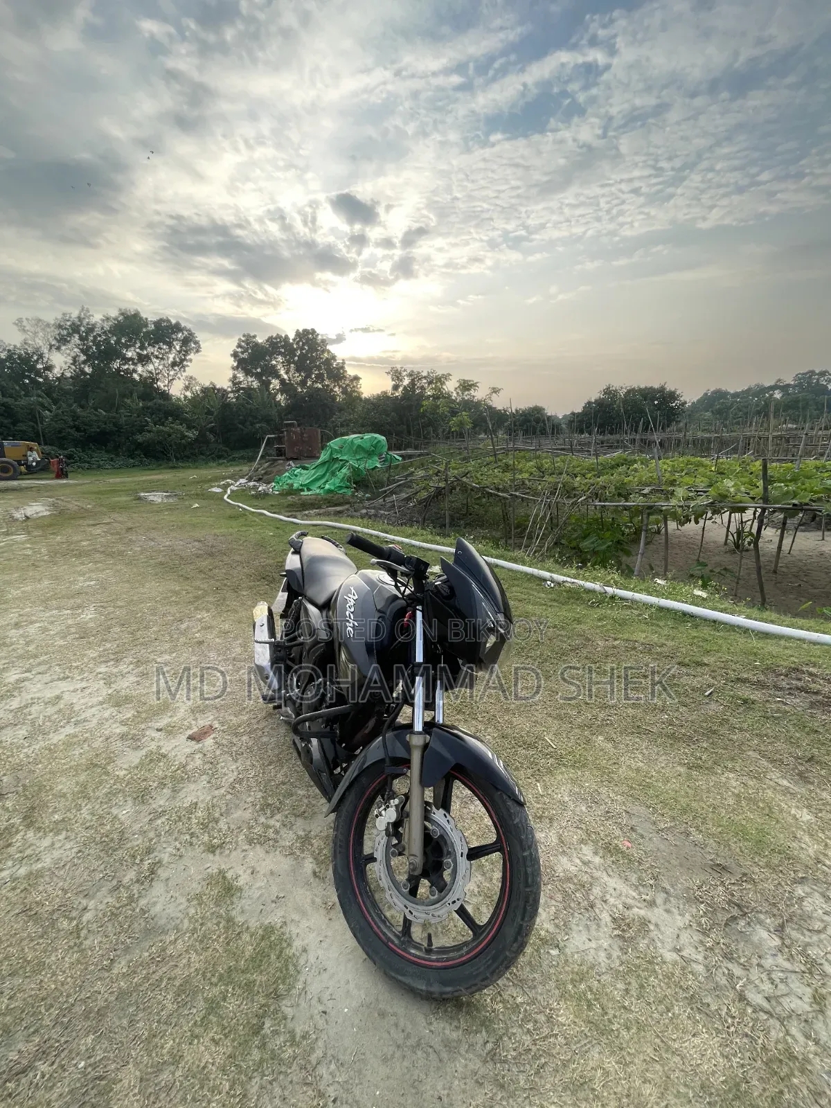 TVS Apache RTR 160 2V 2018 Black