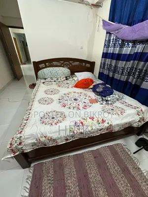 এক্সট্রা কিং সাইজ খাট (ওক কাঠ)
