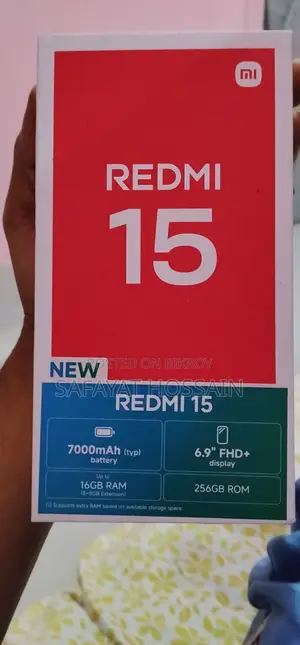 Xiaomi Redmi 15 256 GB Black