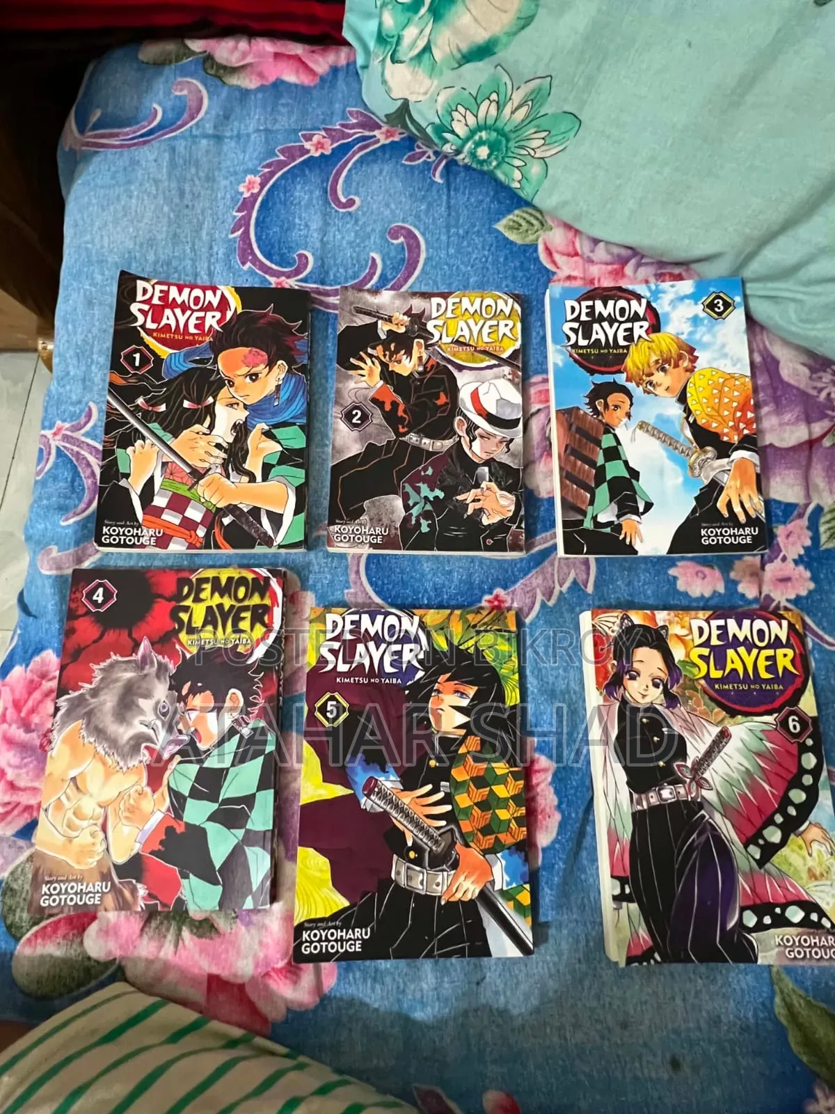 Demon Slayer Manga (1-6) Fresh Unreaded