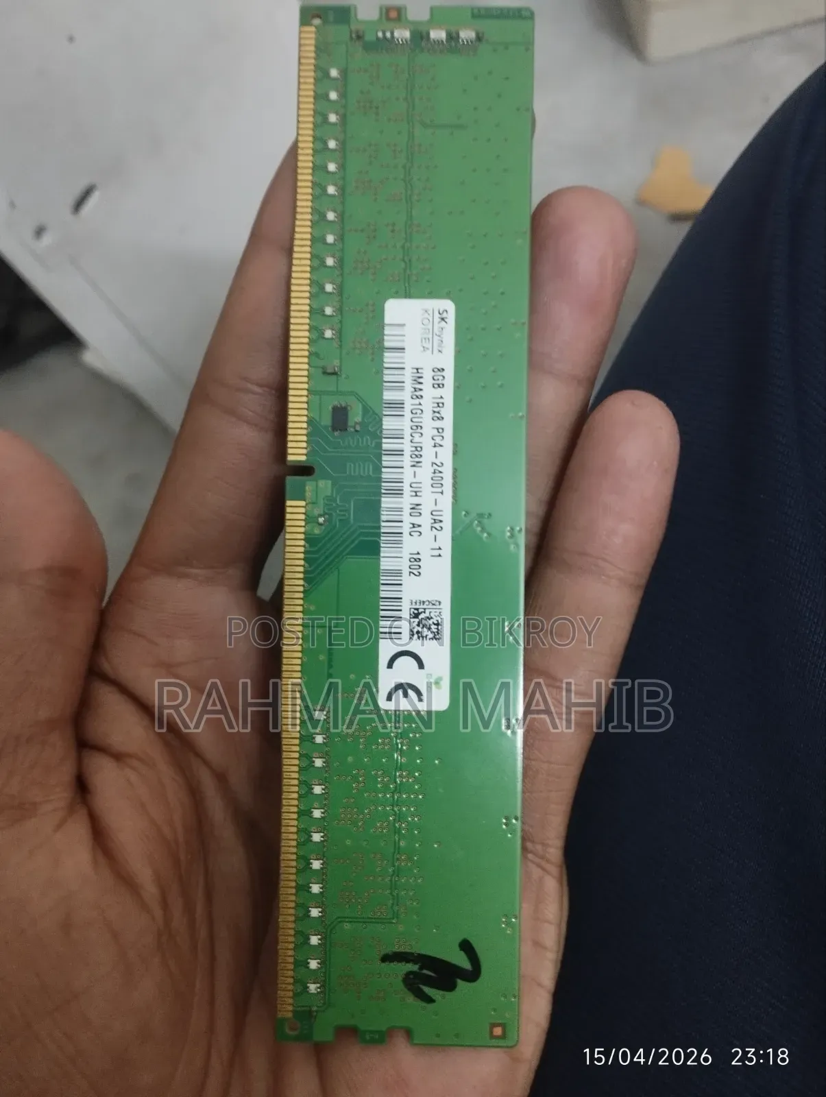 Sky Hynix 8GB DDR4 RAM