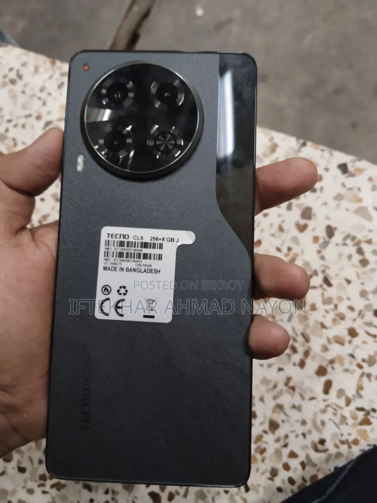 Tecno Camon 30 256 GB Black