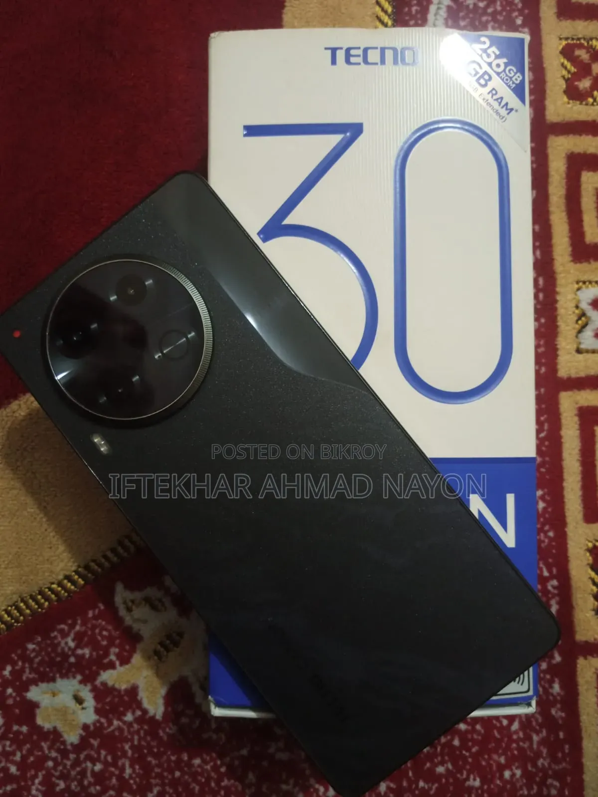 Tecno Camon 30 256 GB Black