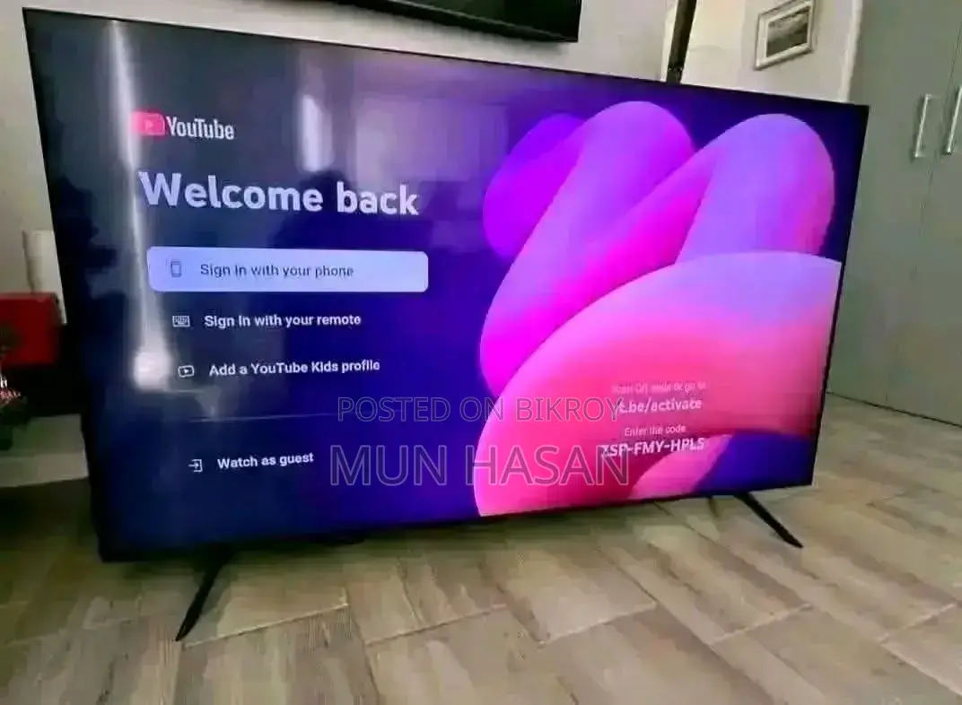 Samsung 43 Qled Smart Slim New Condition Tv