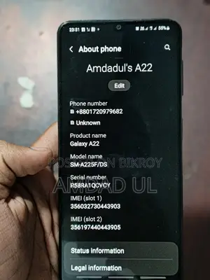 Samsung Galaxy A22 128 GB Black