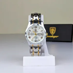(12408)Poedagar Luxury Couple Watch (Water Resistant)