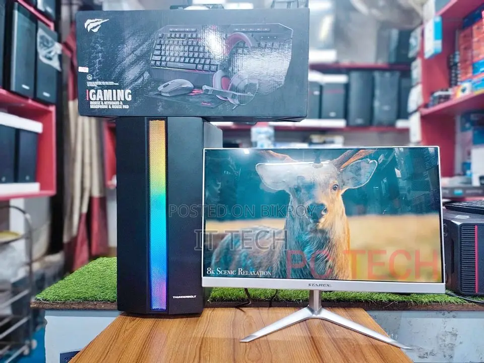 নতুন ডেস্কটপ কম্পিউটার ১৬ জিবি Intel Core I5 SSD ১২৮ জিবি