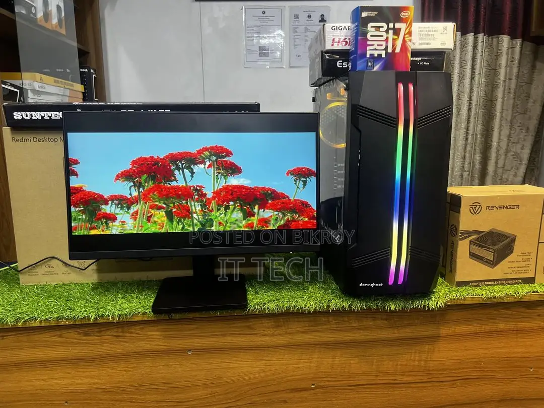 নতুন ডেস্কটপ কম্পিউটার ১৬ জিবি Intel Core I5 SSD ১২৮ জিবি