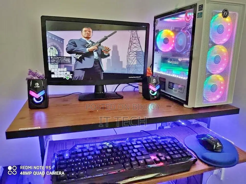 নতুন ডেস্কটপ কম্পিউটার ১৬ জিবি Intel Core I5 SSD ১২৮ জিবি