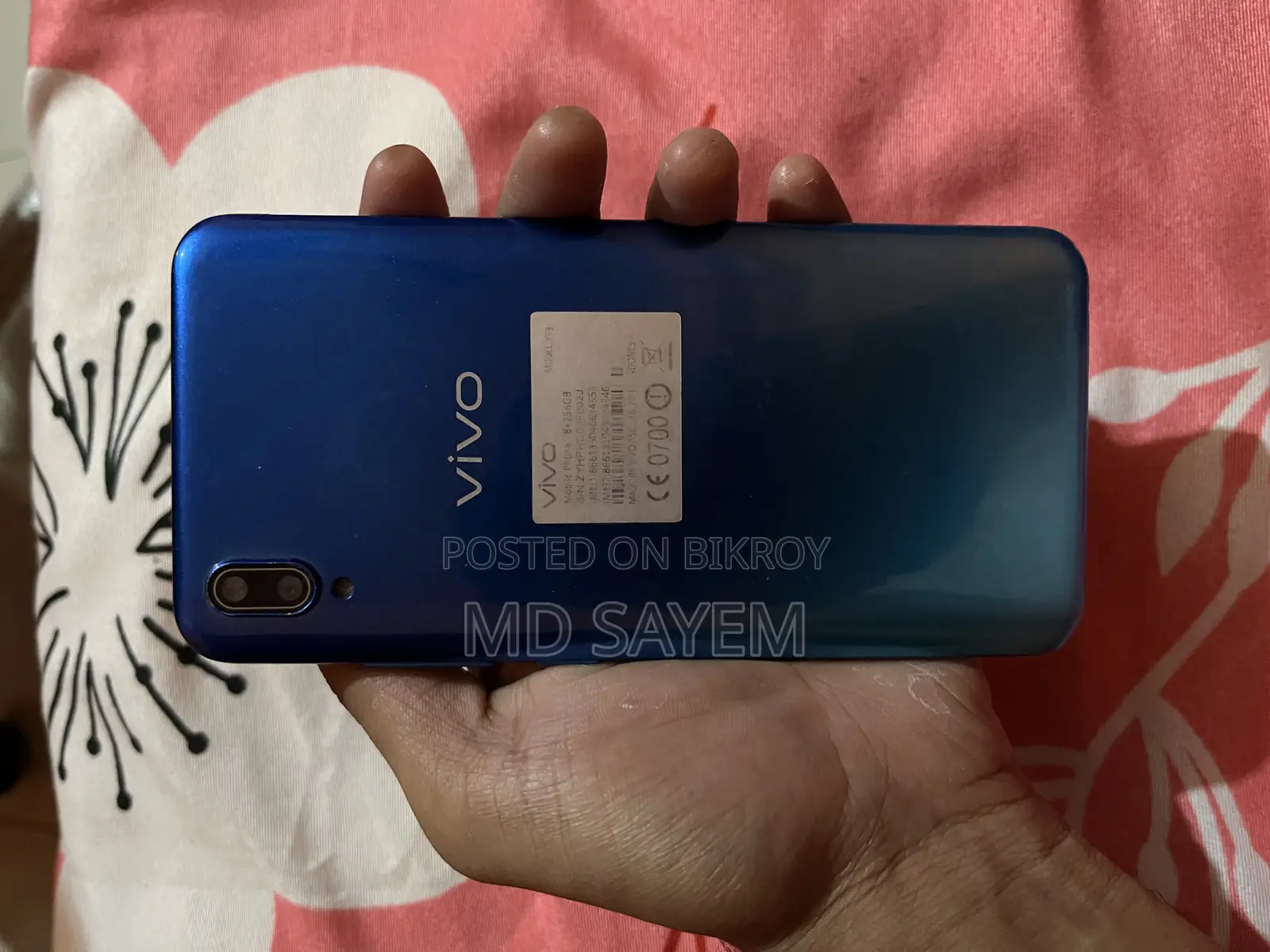 Vivo Y93 32 GB Blue