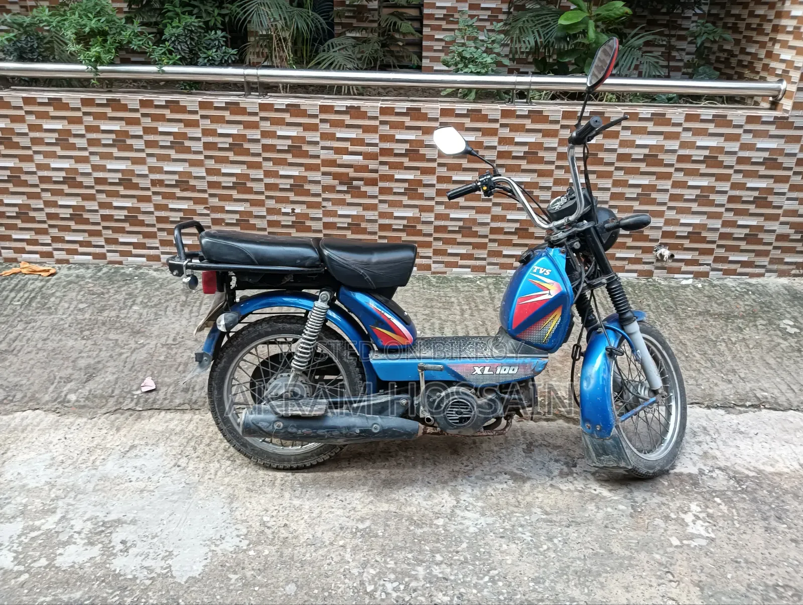 TVS XL 100 2019 Blue