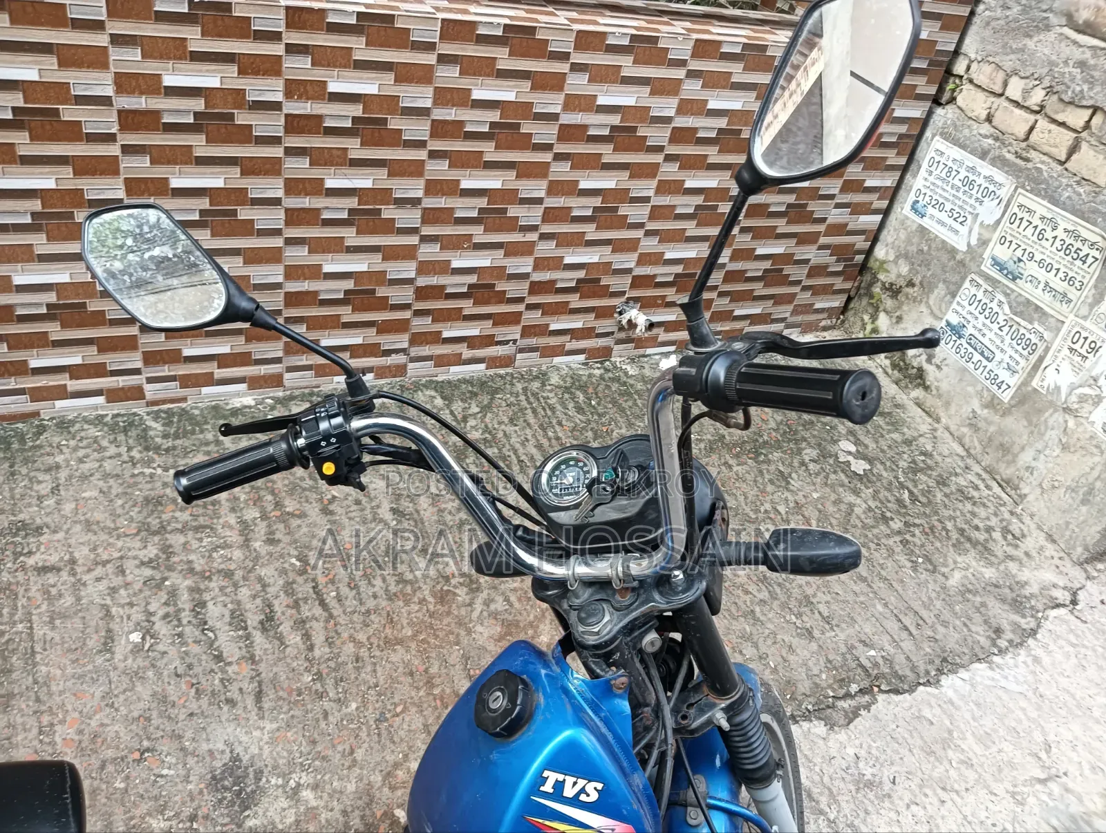 TVS XL 100 2019 Blue