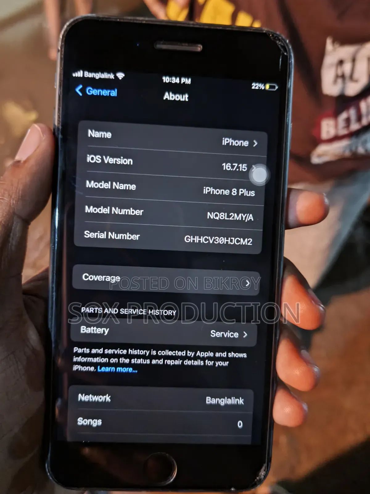 Apple iPhone 8 Plus 64 GB Black