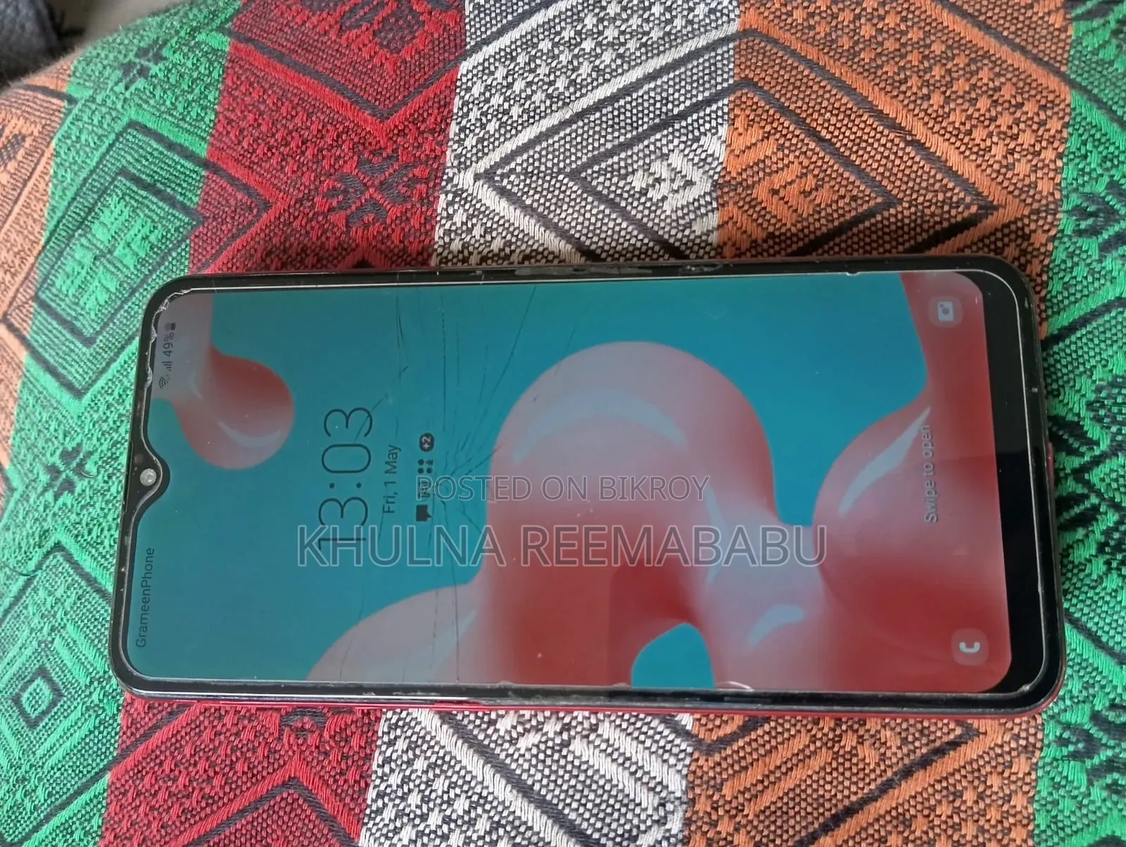Samsung A10 32 GB Red